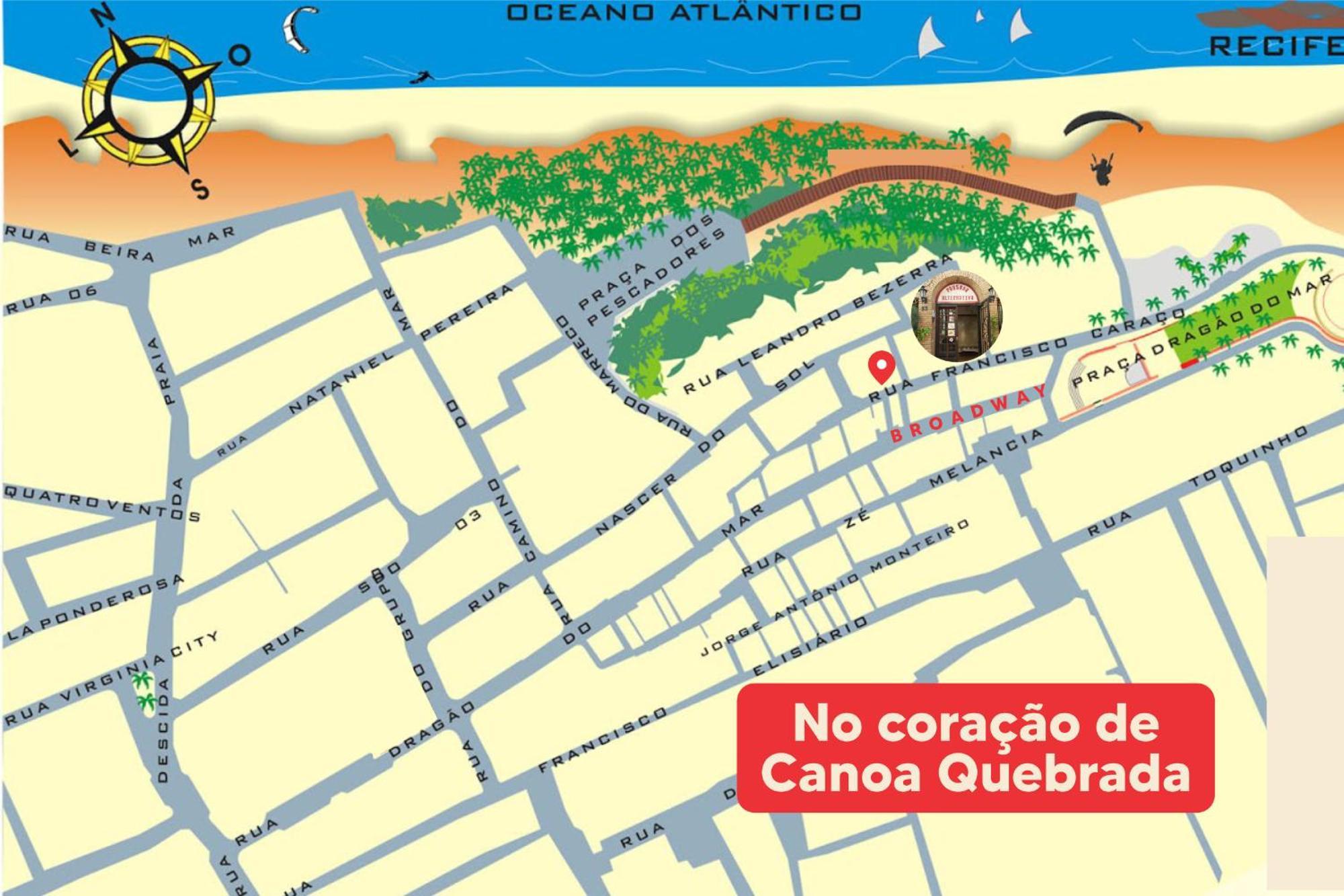 Pousada Alternativa Canoa Quebrada Exteriör bild